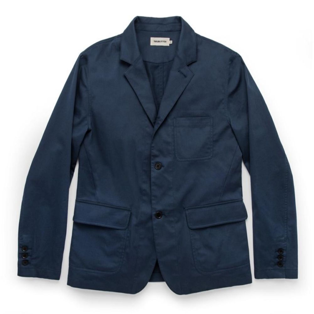 Taylor Sitch Gibson Jacket in Navy Men's Size 38, US Small